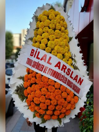 Sarı Turuncu Çelenk