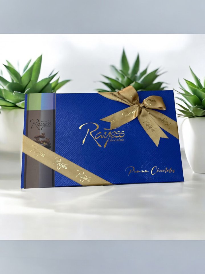 Premium Blue Kutulu Yaprak Çikolata 